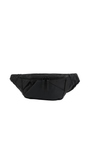 Stylish Black Waist Bag - MIDI