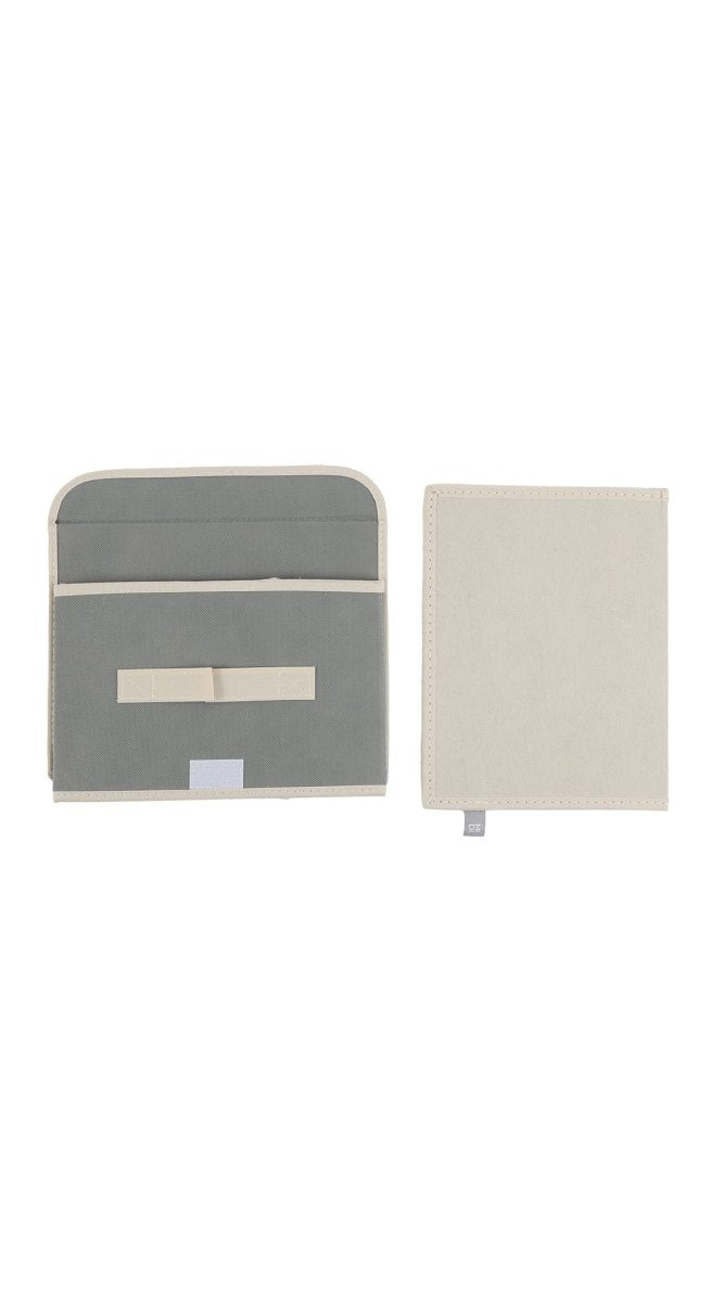 Stylish Grey Fabric Storage Box - MIDI