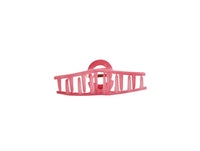Medium Size Pink Plastic Hair Clip 2