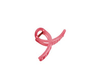Medium Size Pink Plastic Hair Clip 4