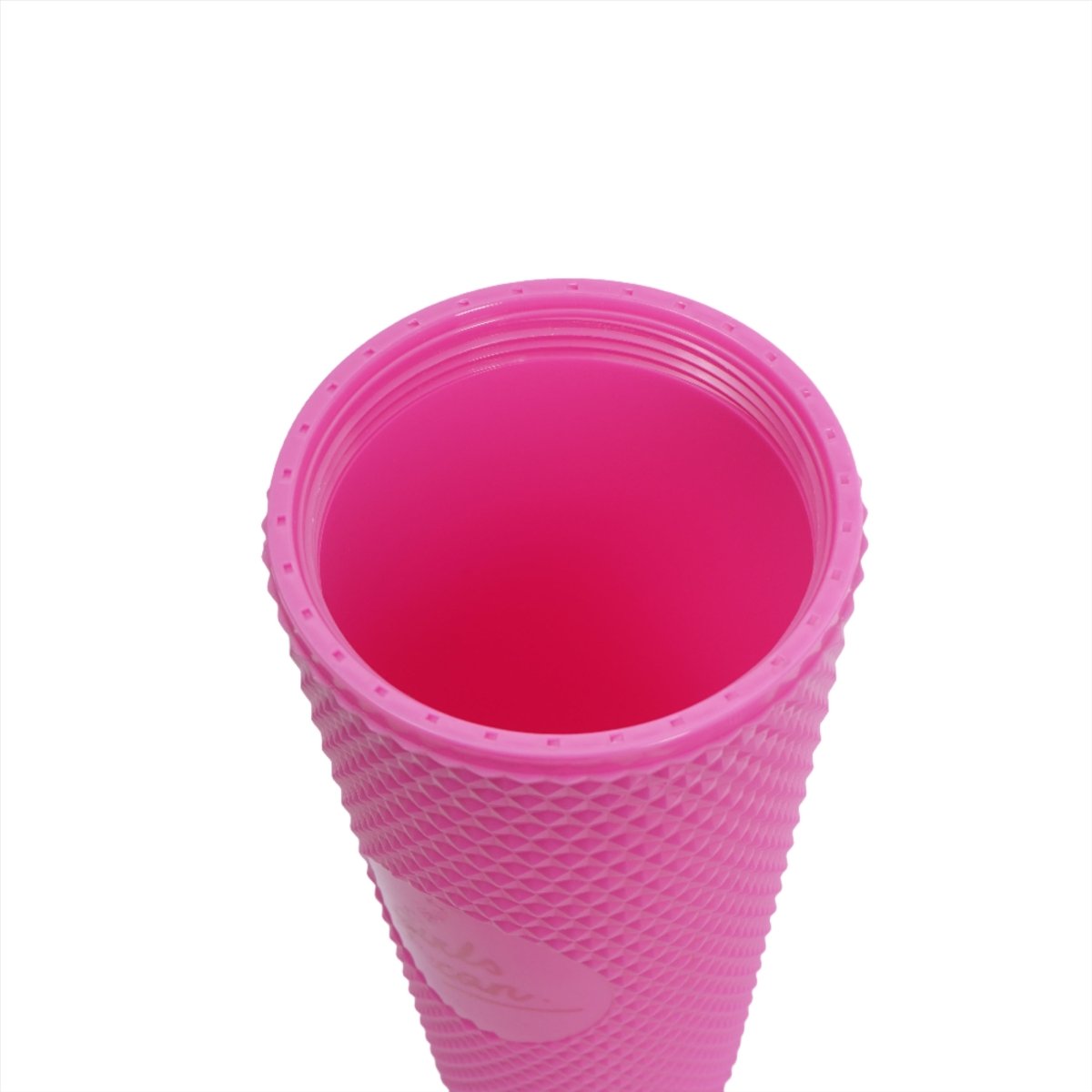 Stylish Pink "Girls Can" Tumbler - MIDI