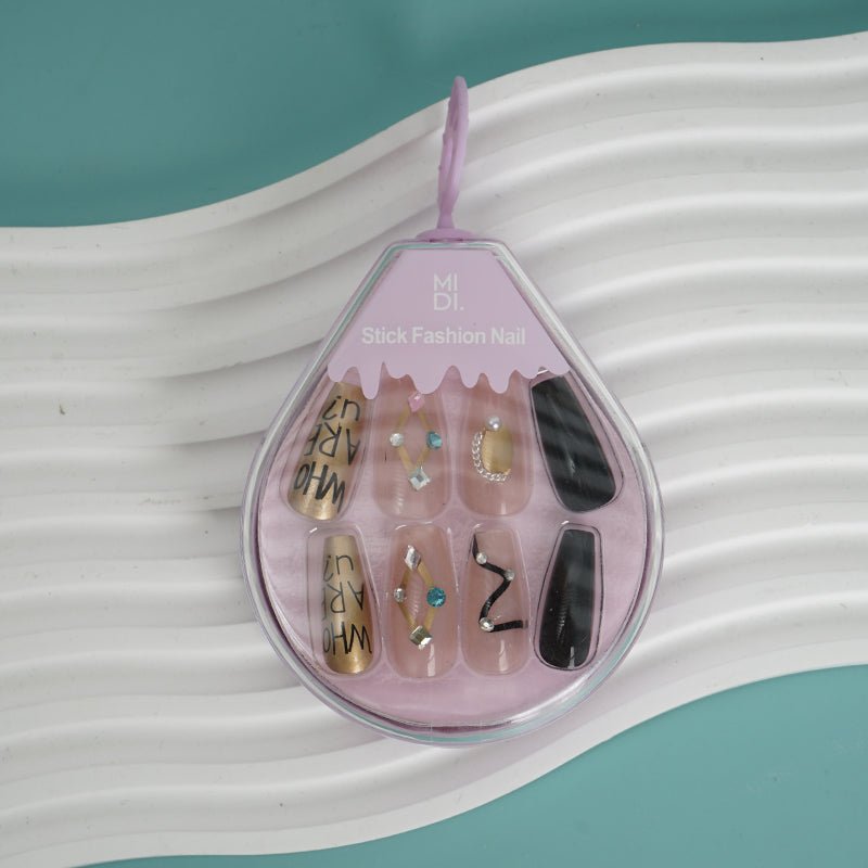 Stylish Stick - On Fashion Nails - MIDI