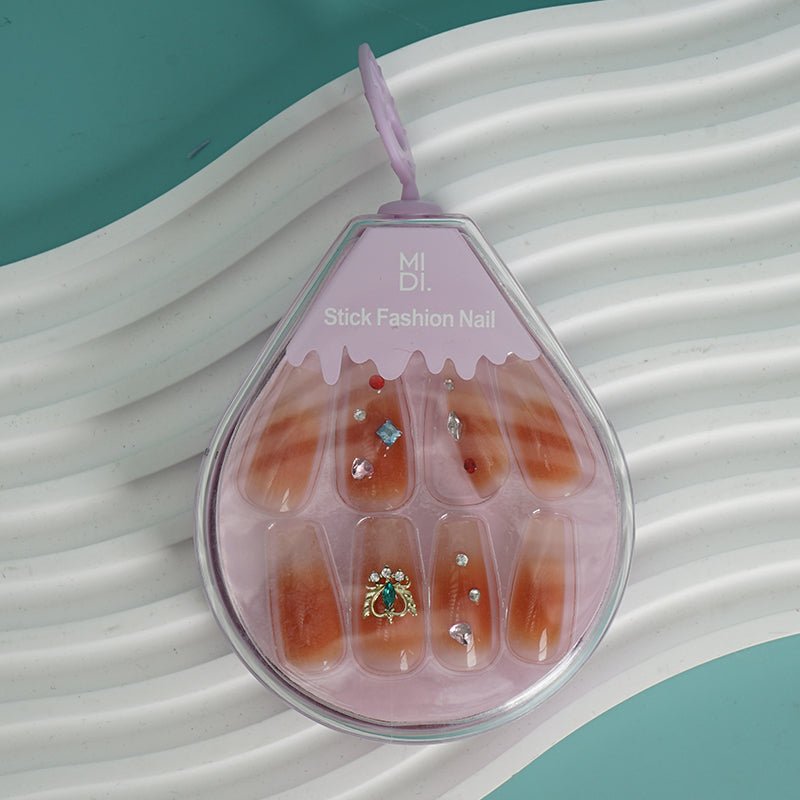 Stylish Stick - on Fashion Nails - MIDI