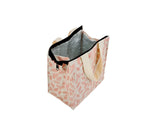 Stylish Thermal Lunch Bag - Leaves - MIDI