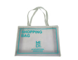 Stylish Transparent Shopping Bag - MIDI