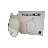 Table Mirror with Bear Ear Design 2