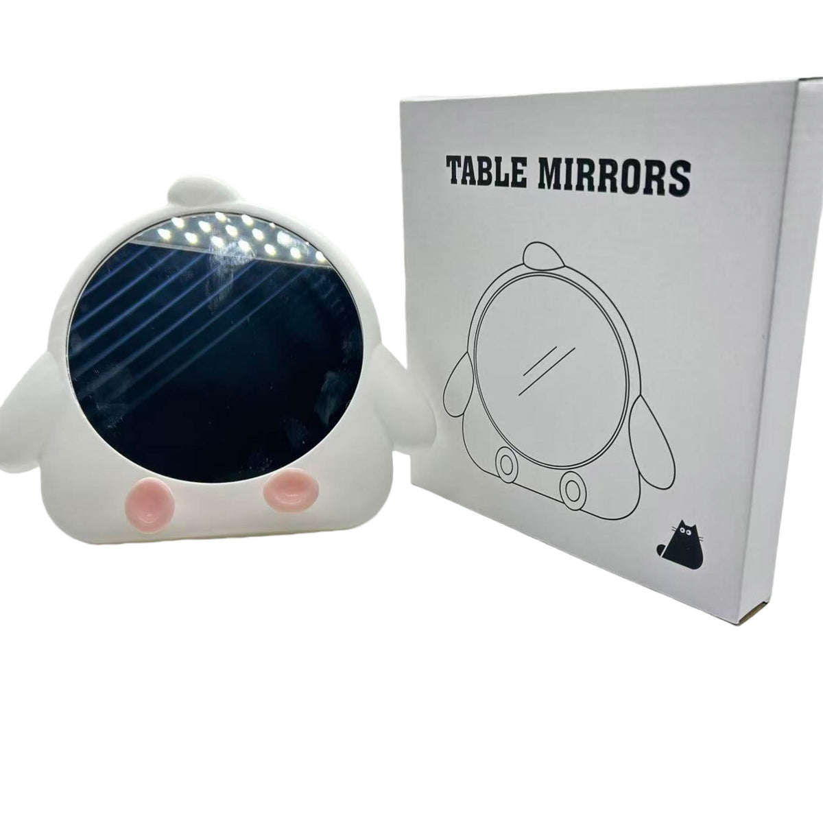 Table Mirror with Cute Character Frame 1