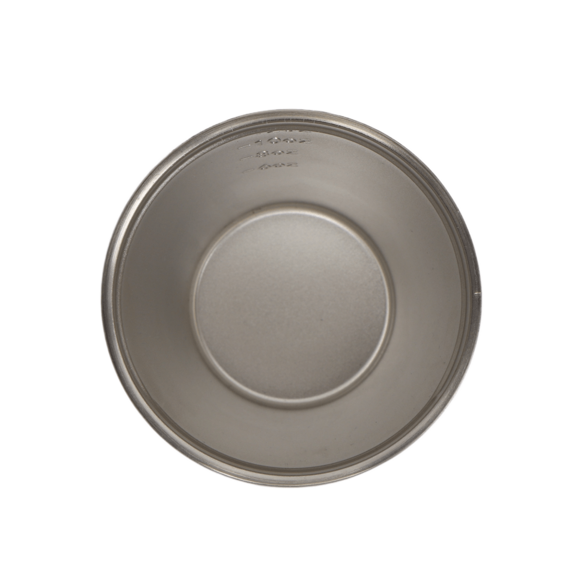 Thermos cup base with stainless-steel bottom interior