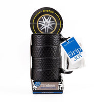 Ceramic Cup Tire Design with Coaster Set 9
