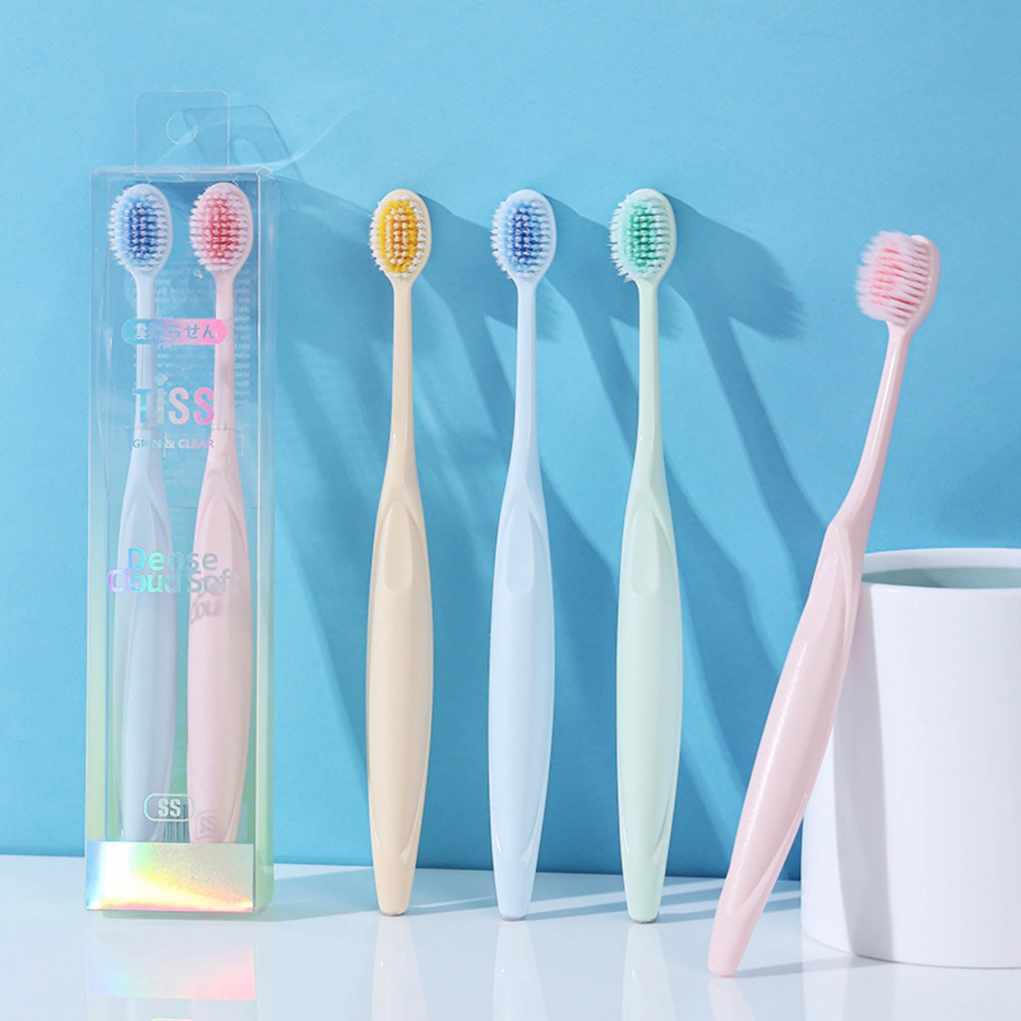 Tiss Dual Soft Toothbrush Set