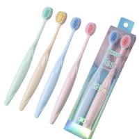 Pack of 2 Soft-Bristle Toothbrush Duos (2 Pcs Each)