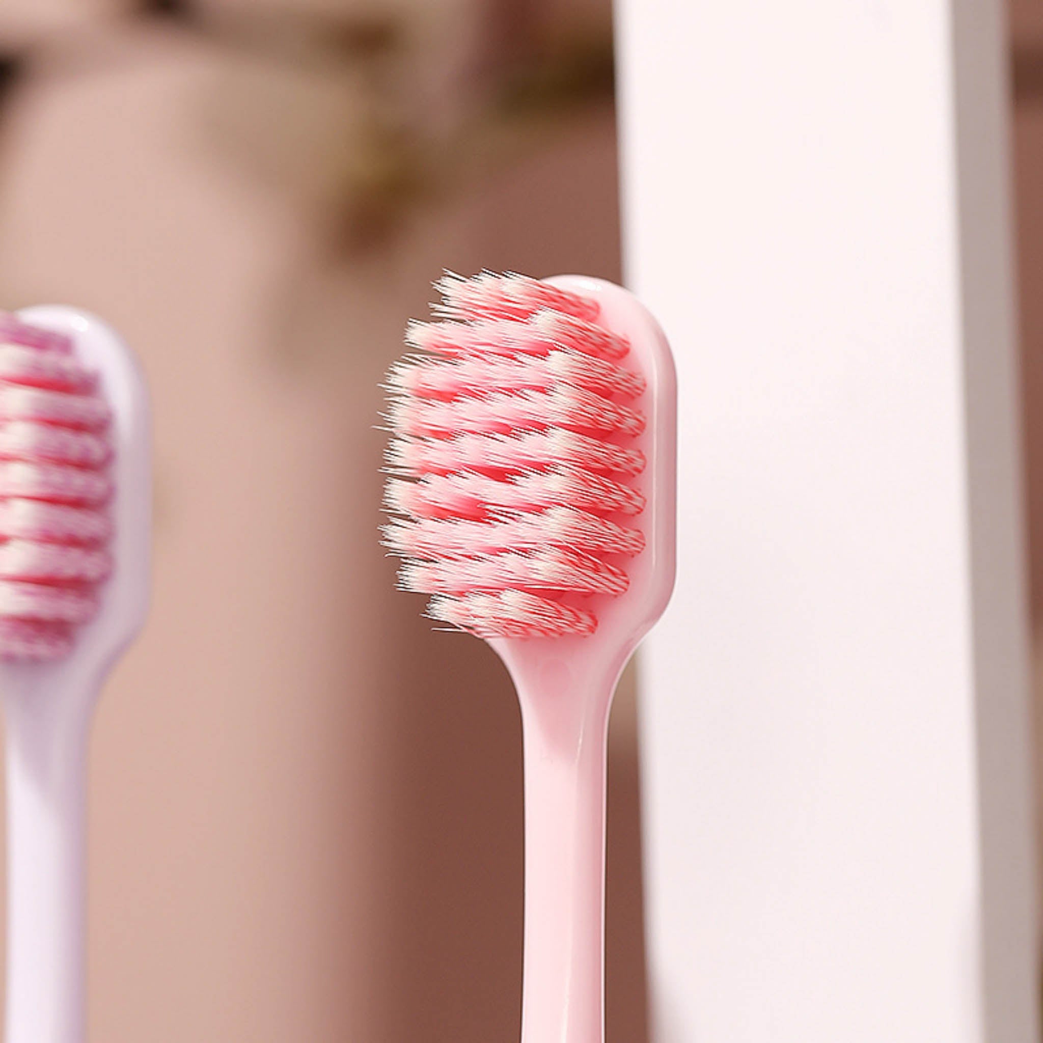 Soft Toothbrush Set with Three Colors