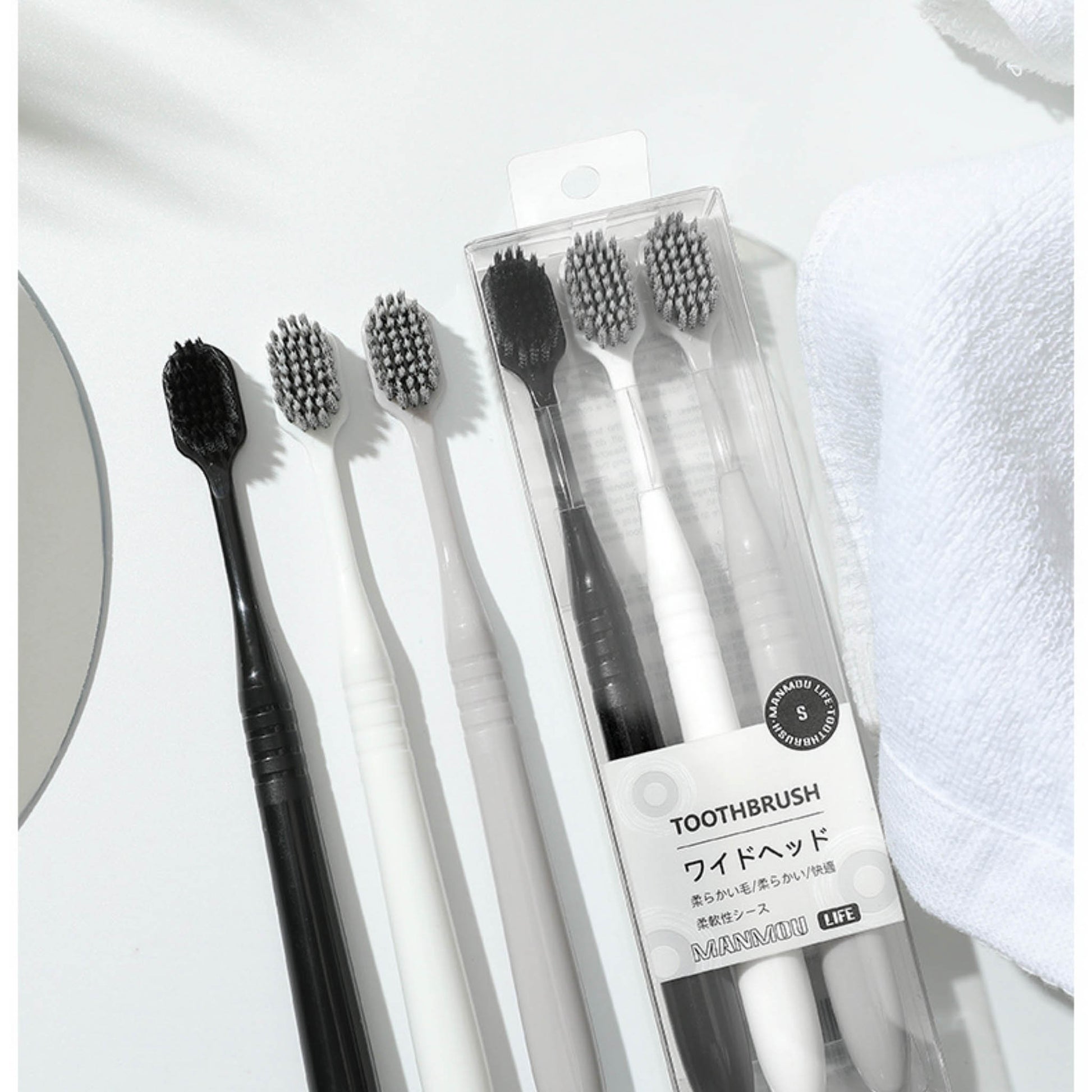 3 PACK Toothbrush