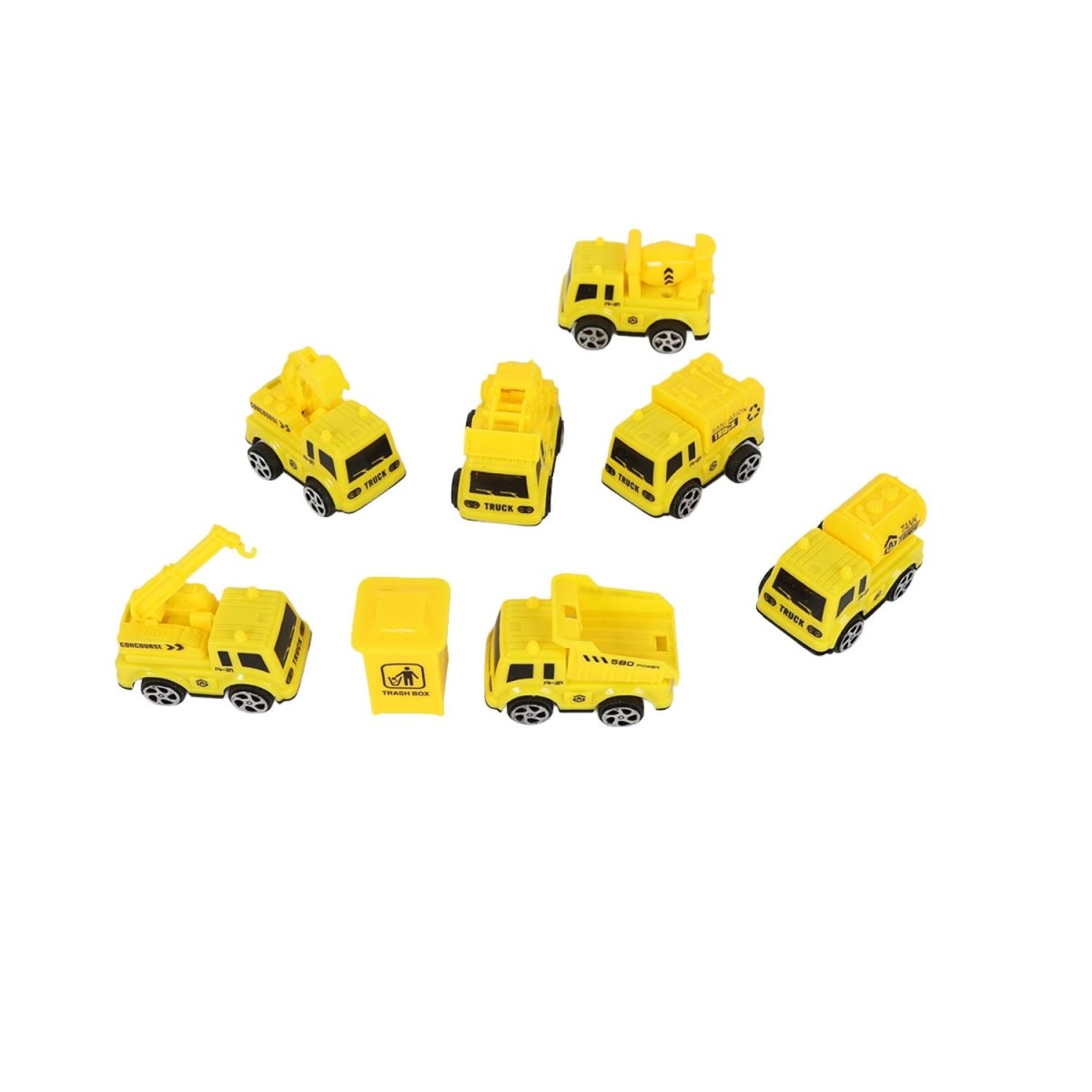 Tower Cranes Building Master Truck Set – 9pcs - MIDI