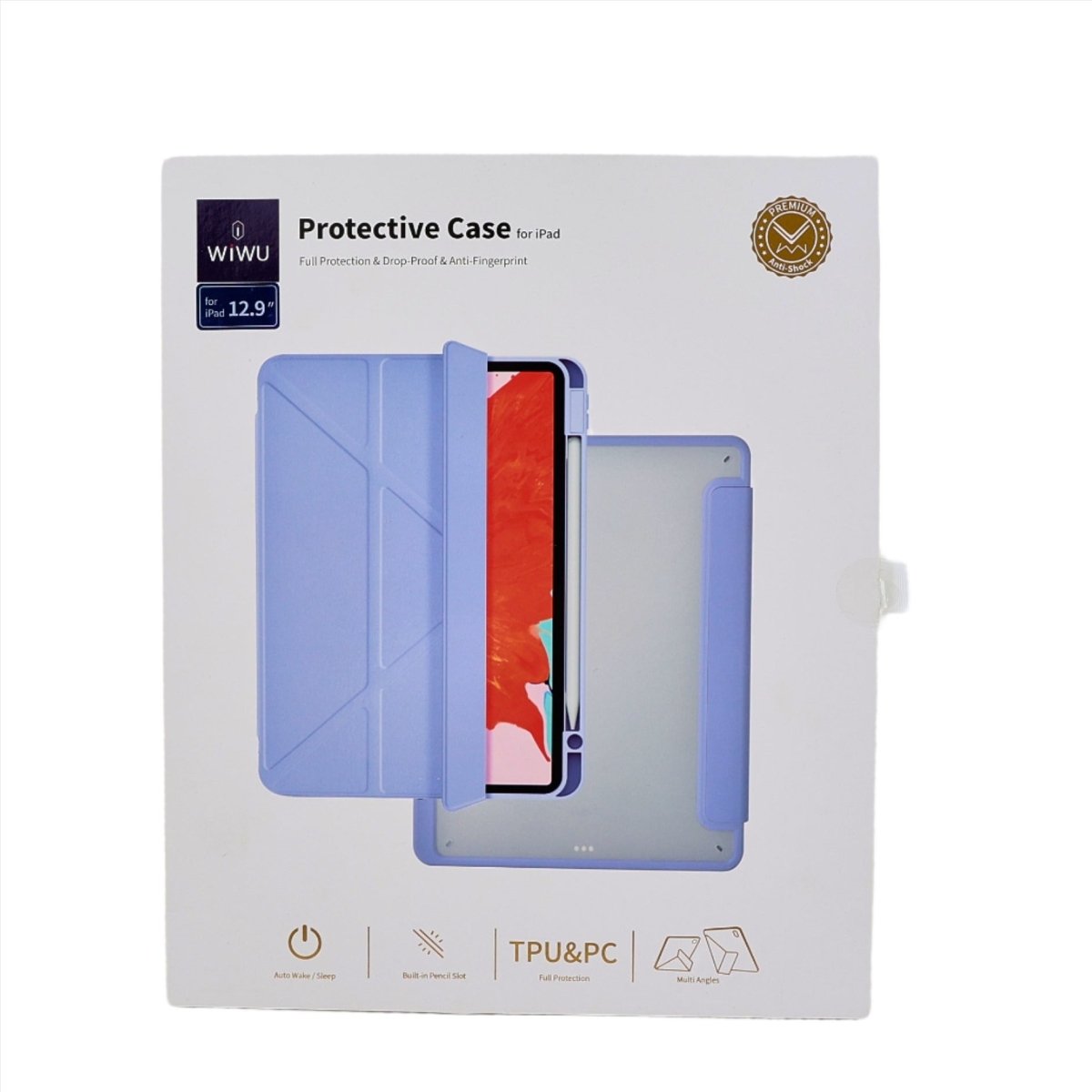 Tri - Fold Protective iPad Case - MIDI