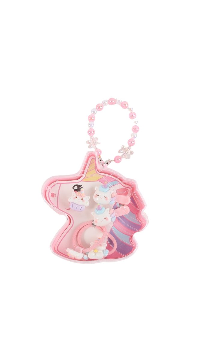 Unicorn Hair Accessories Set for Kids - MIDI