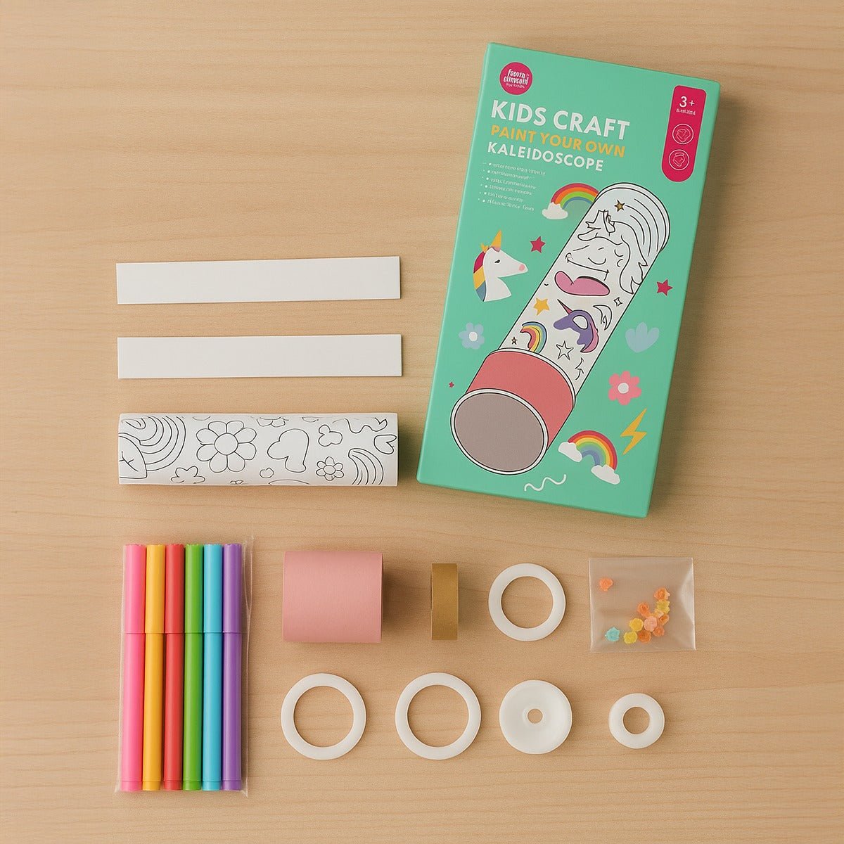 Unicorn Kaleidoscope Craft Kit - MIDI