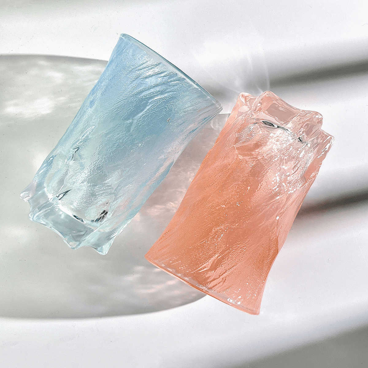 Unique Design Glass Cup - MIDI