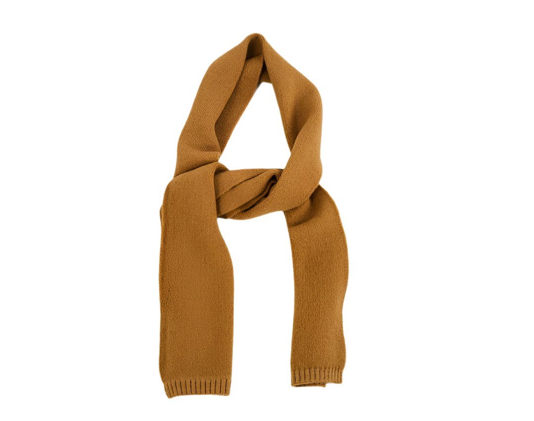 Warm Cashmere Scarf - Honey Color - MIDI