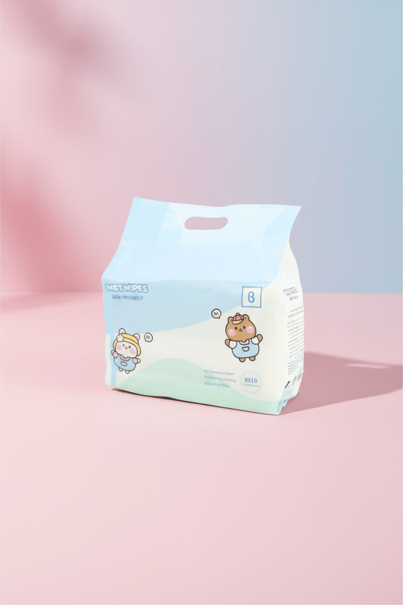 Wet wipes 14*14.5cm 8pcs bag - MIDI