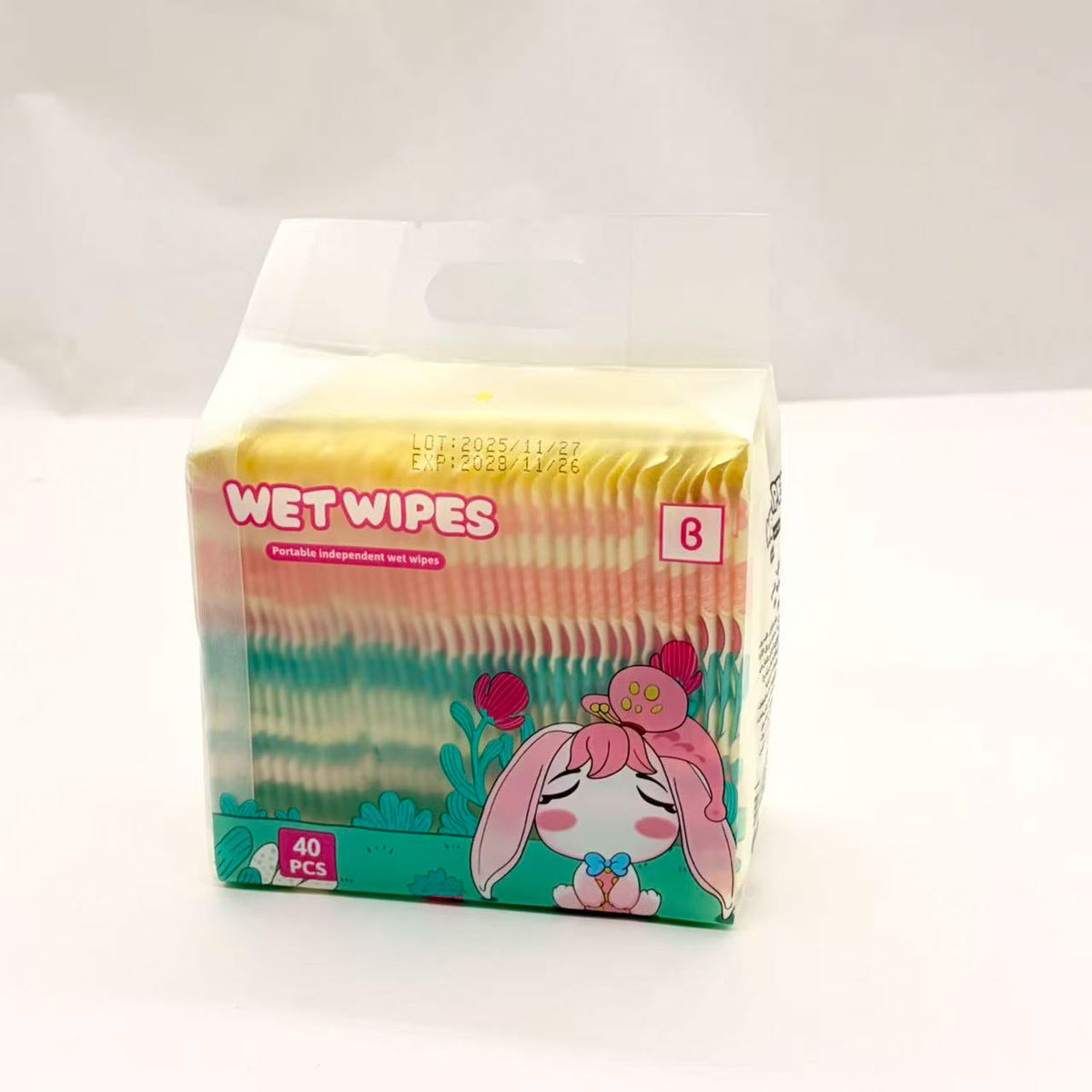 Wet wipes 14.5*14.5cm 40pcs set