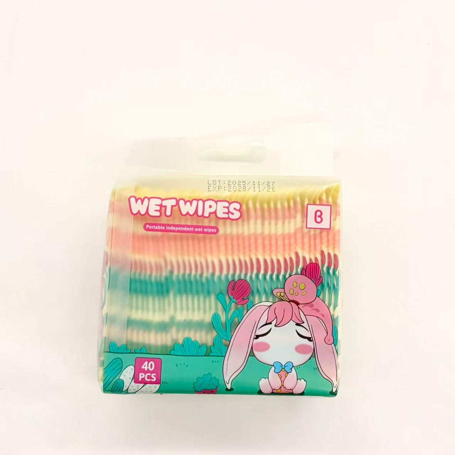 Wet wipes 14.5*14.5cm 40pcs set