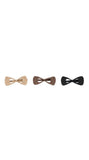 Neutral Color Bow Hair Clips 1