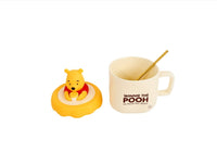 Ceramic cup Winnie the Pooh Mug with Lid and Spoon 4