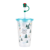 Winter Snow Fun Tumbler Cup - MIDI
