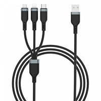 Wiwu 3 - in - 1 Charging Cable - MIDI