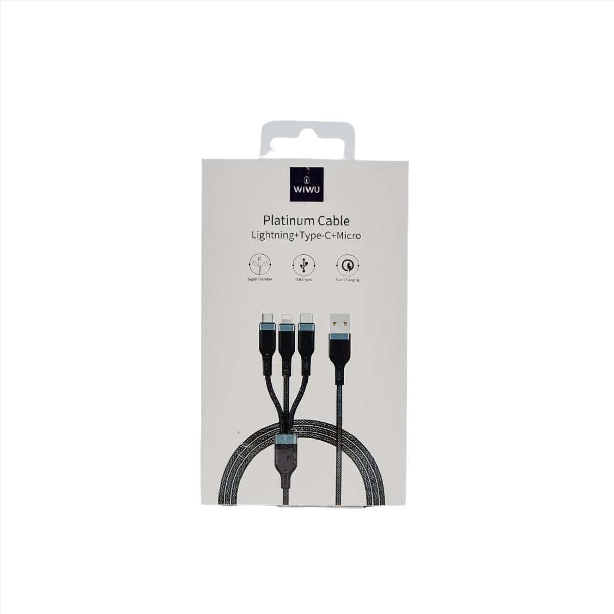 Wiwu 3 - in - 1 Charging Cable - MIDI