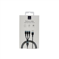 Wiwu 3 - in - 1 Charging Cable - MIDI