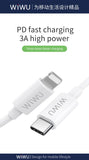 WiWU Fast Charging Cable USB - C to Lightning - MIDI