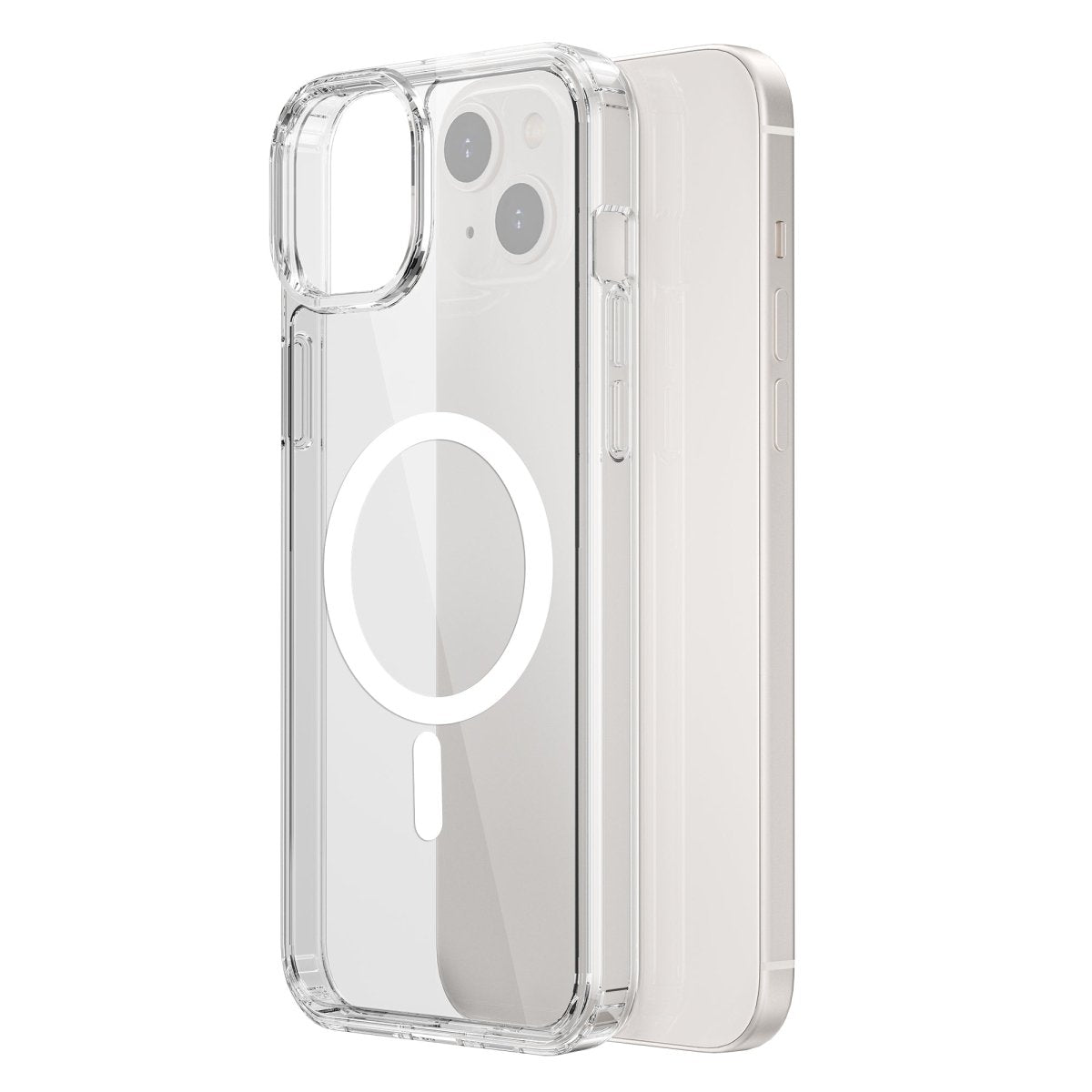 WIWU MCC - 101 Crystal Mangetic Case For iPhone15 Series Clear - MIDI