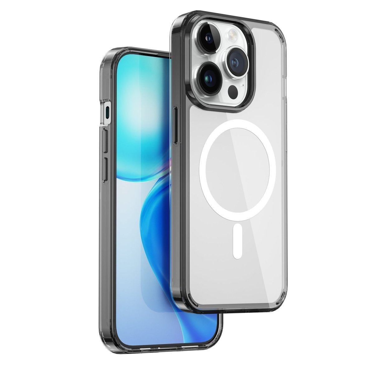 WIWU MCC - 101 Crystal Mangetic Case For iPhone15 Series Clear - MIDI