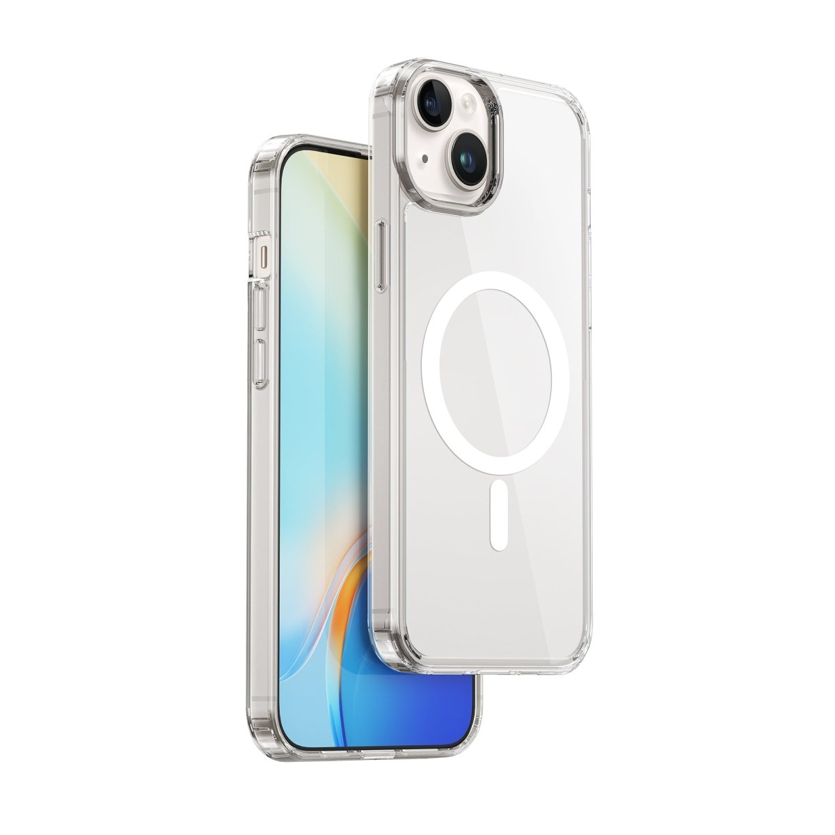 WIWU MCC - 101 Crystal Mangetic Case For iPhone15 Series Clear - MIDI