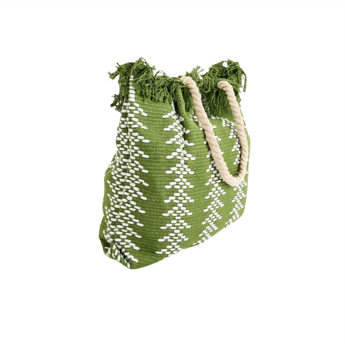 Woven Tote Bag - Stylish & Modern - MIDI