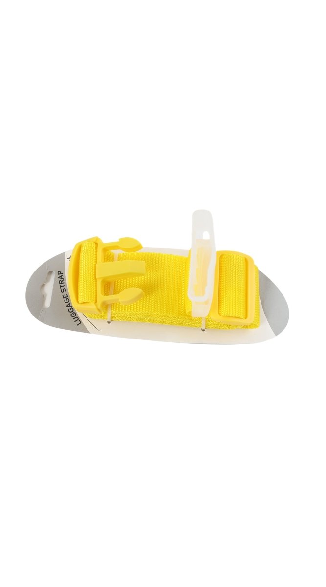 Yellow Durable Luggage Strap - MIDI