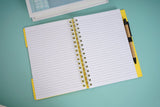 Yellow Notebook with Pen - MIDI